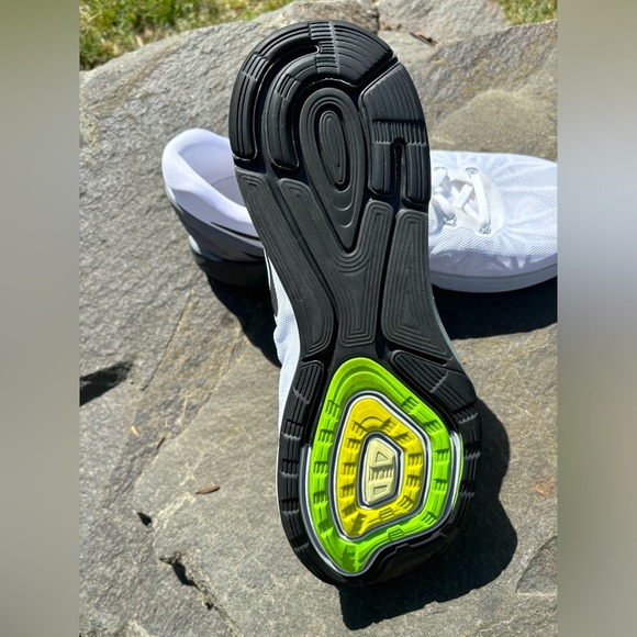 Nike Men’s Lunarglide 6 White, Gray and Black Sneaker. Size 15 - Picture 5 of 5